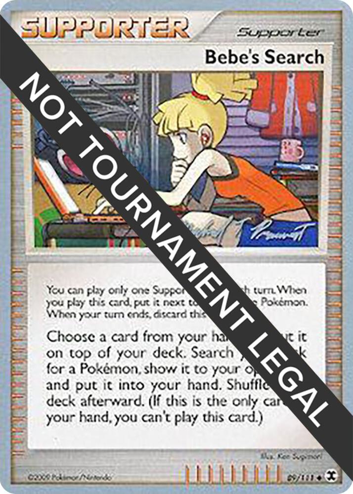 Bebes Search 2010 Michael Pramawat 89/111 (World Championship Decks)  | Good Games Adelaide SA