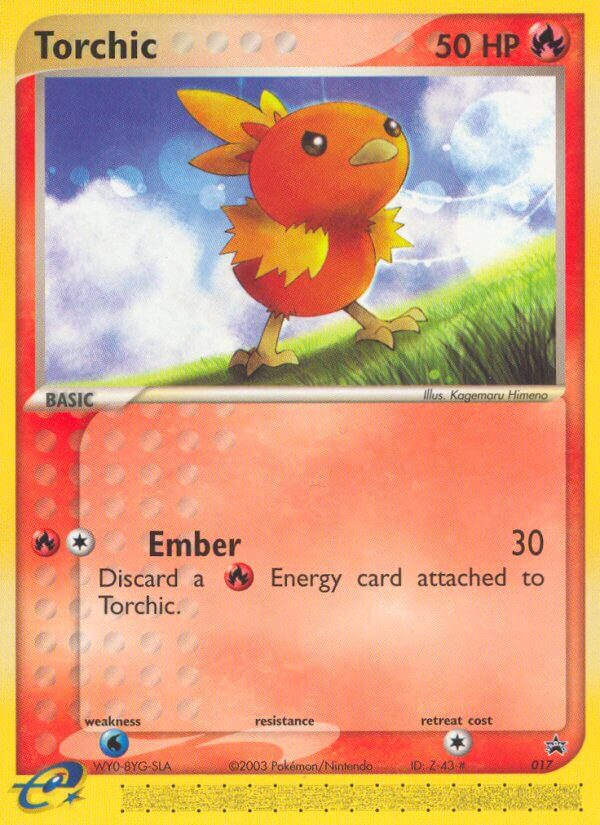 Torchic (017) [Nintendo: Black Star Promos] | Good Games Adelaide SA