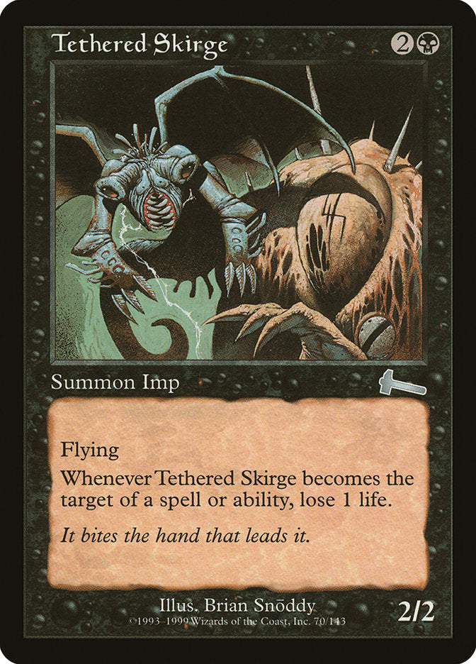 Tethered Skirge 70 (Urza's Legacy)  - Foil | Good Games Adelaide SA