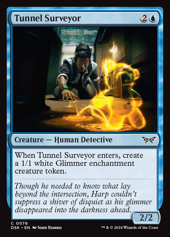 Tunnel Surveyor 76 (Duskmourn: House of Horror)  - Foil | Good Games Adelaide SA