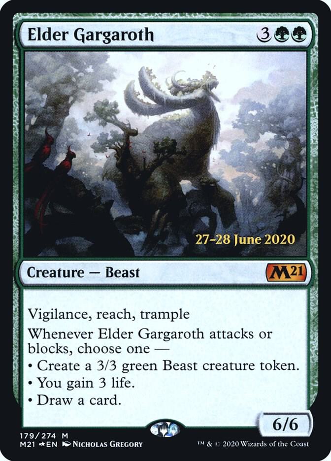 Elder Gargaroth 179 (Prerelease Cards)  - Foil | Good Games Adelaide SA