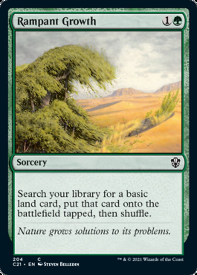 Rampant Growth [Commander 2021] | Good Games Adelaide SA