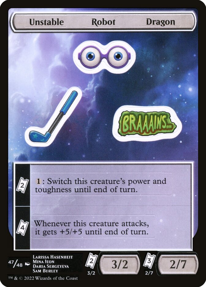 Unstable Robot Dragon 47 (Unfinity)  | Good Games Adelaide SA