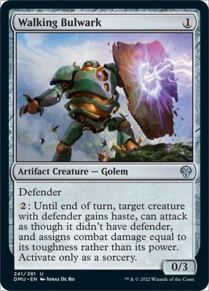 Walking Bulwark 241 (Dominaria United)  - Foil | Good Games Adelaide SA