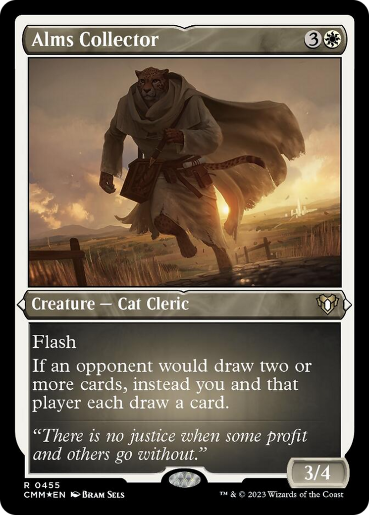 Alms Collector (Foil Etched) [Commander Masters] | Good Games Adelaide SA