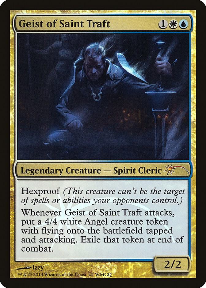 Geist of Saint Traft 1 (WMCQ Promo Cards)  - Foil | Good Games Adelaide SA