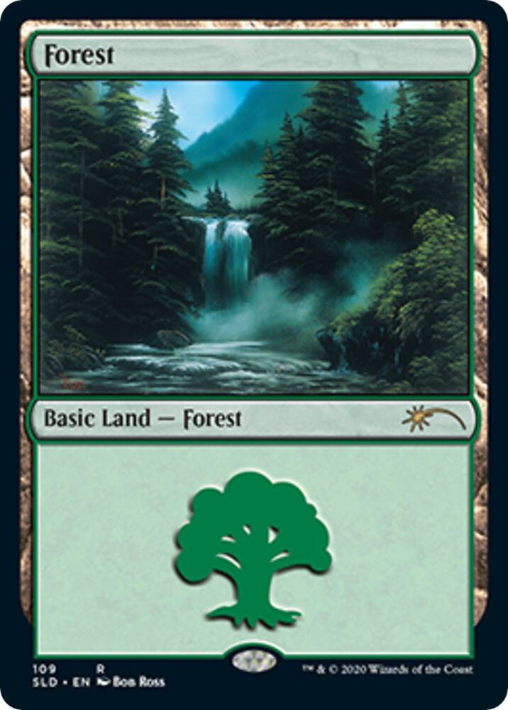 Forest 109 Bob Ross 109 (Secret Lair Drop Series)  | Good Games Adelaide SA