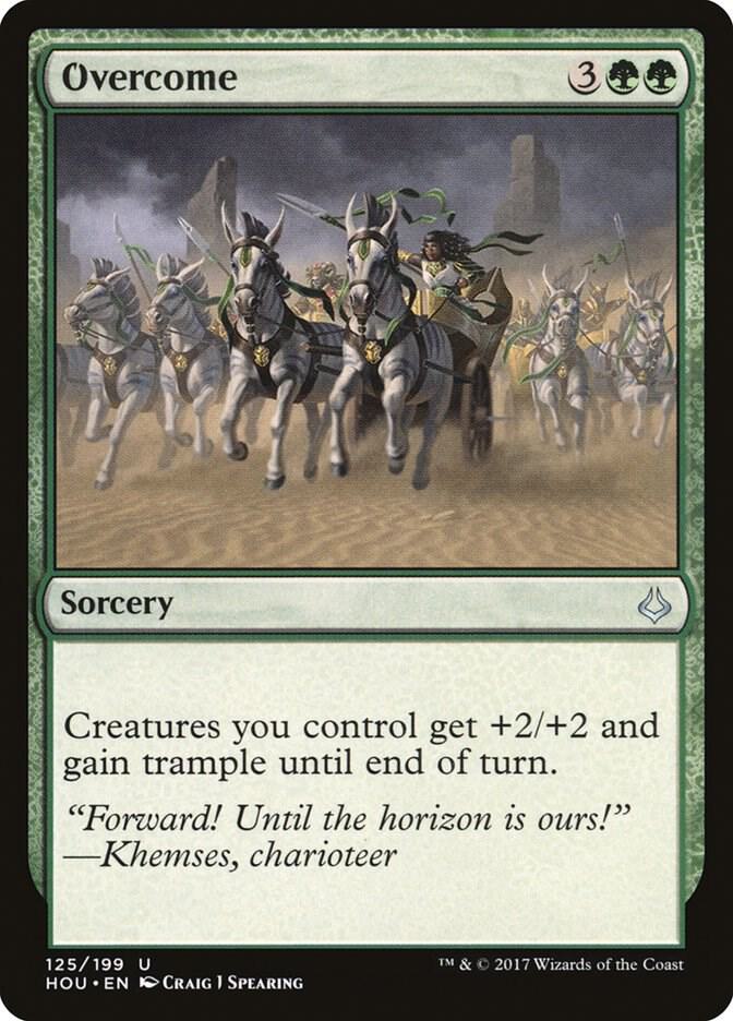 Overcome 125 (Hour of Devastation)  - Foil | Good Games Adelaide SA