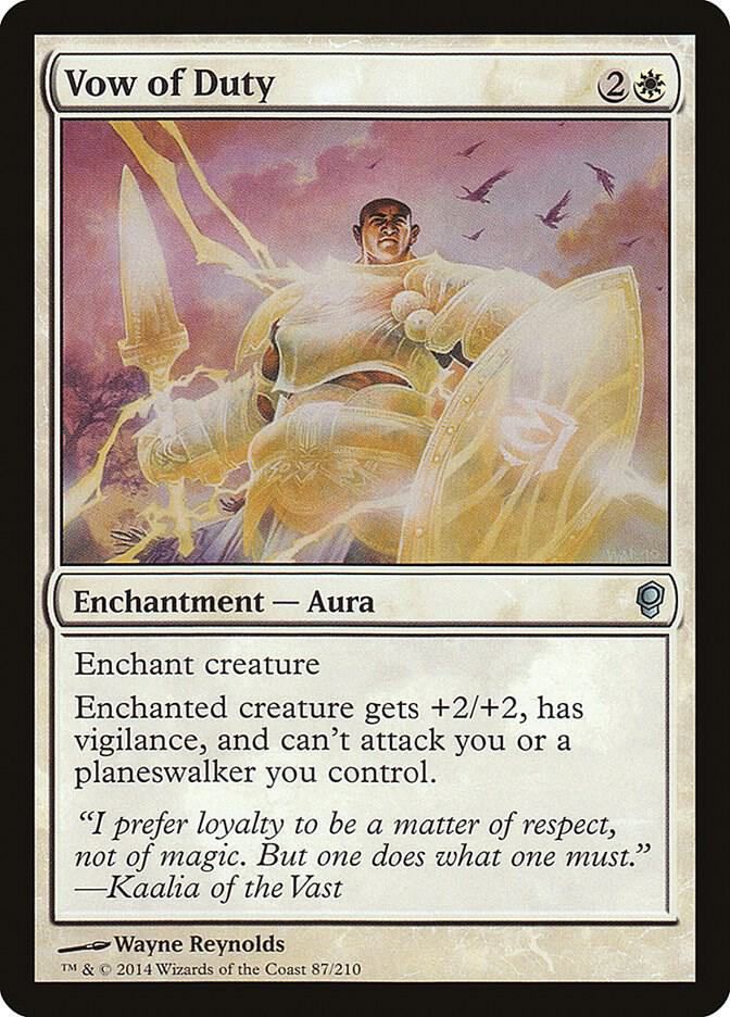 Vow of Duty 87 (Conspiracy)  - Foil | Good Games Adelaide SA