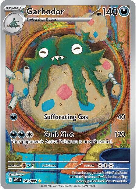 Garbodor 141 086 141/086 (SV: White Flare)  - Holofoil | Good Games Adelaide SA