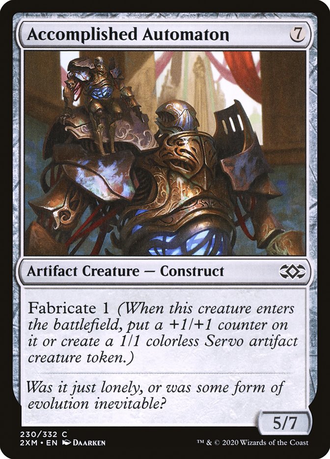 Accomplished Automaton 230 (Double Masters)  - Foil | Good Games Adelaide SA