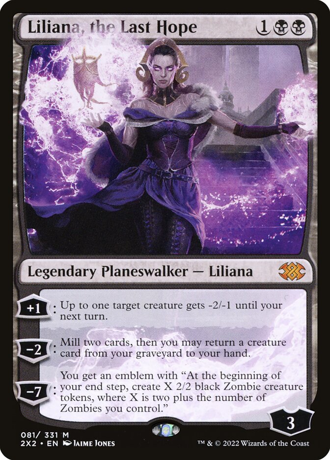 Liliana, the Last Hope 81 (Double Masters 2022)  - Foil | Good Games Adelaide SA