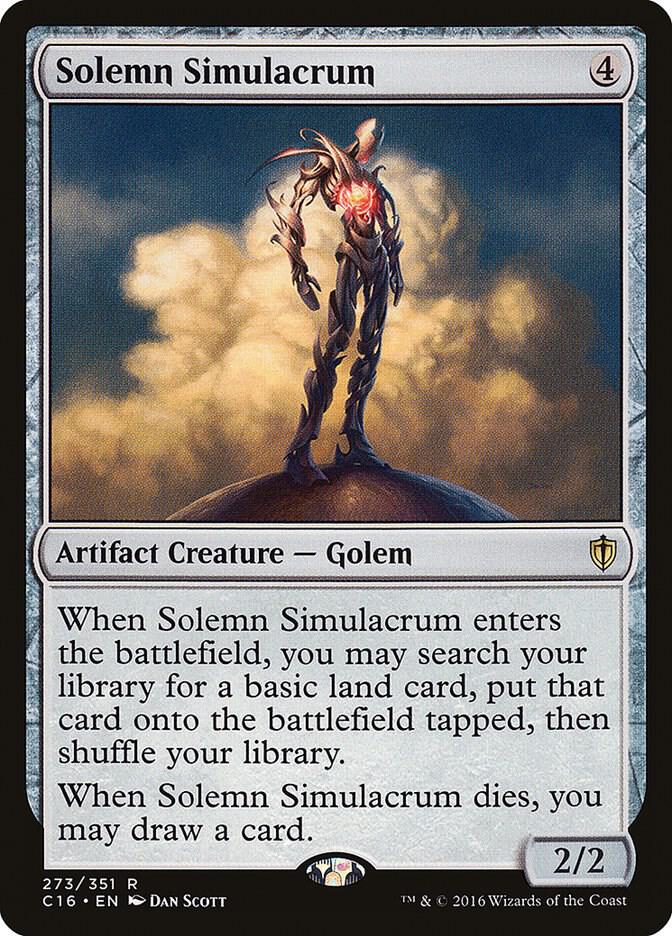 Solemn Simulacrum 273 (Commander 2016)  | Good Games Adelaide SA