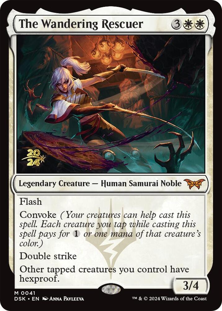 The Wandering Rescuer 41 (Prerelease Cards)  - Foil | Good Games Adelaide SA