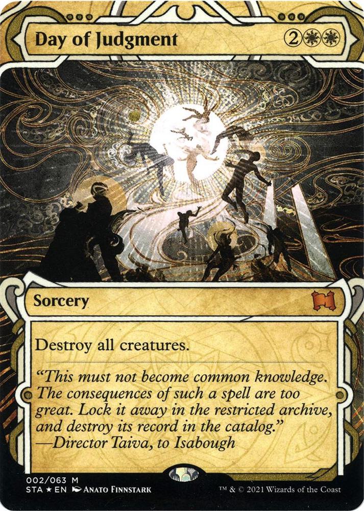 Day of Judgment Foil Etched 2 (Strixhaven: Mystical Archives)  - Foil | Good Games Adelaide SA