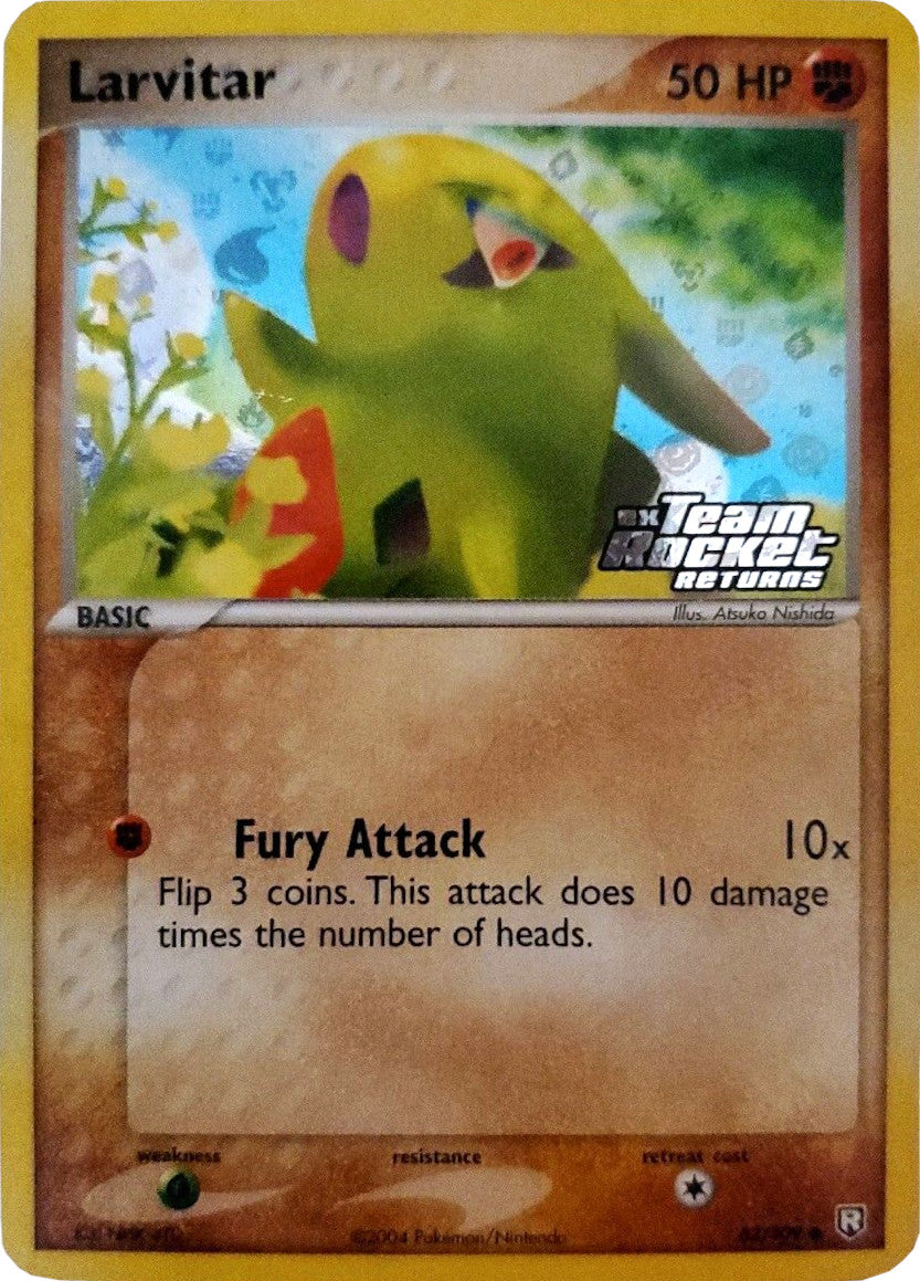 Larvitar (62/109) (Stamped) [EX: Team Rocket Returns] | Good Games Adelaide SA