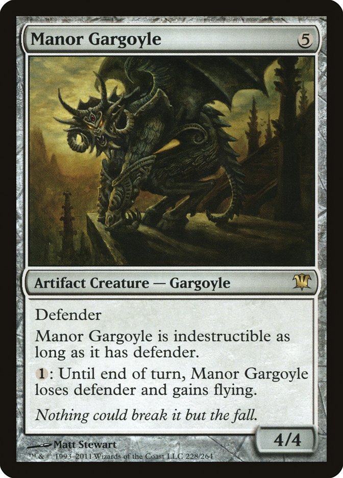 Manor Gargoyle 228/264 (Innistrad)  | Good Games Adelaide SA