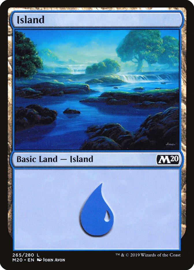 Island (#265) [Core Set 2020] | Good Games Adelaide SA