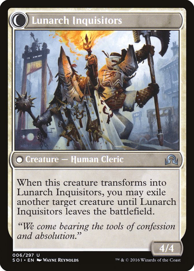Avacynian Missionaries // Lunarch Inquisitors [Shadows over Innistrad] | Good Games Adelaide SA