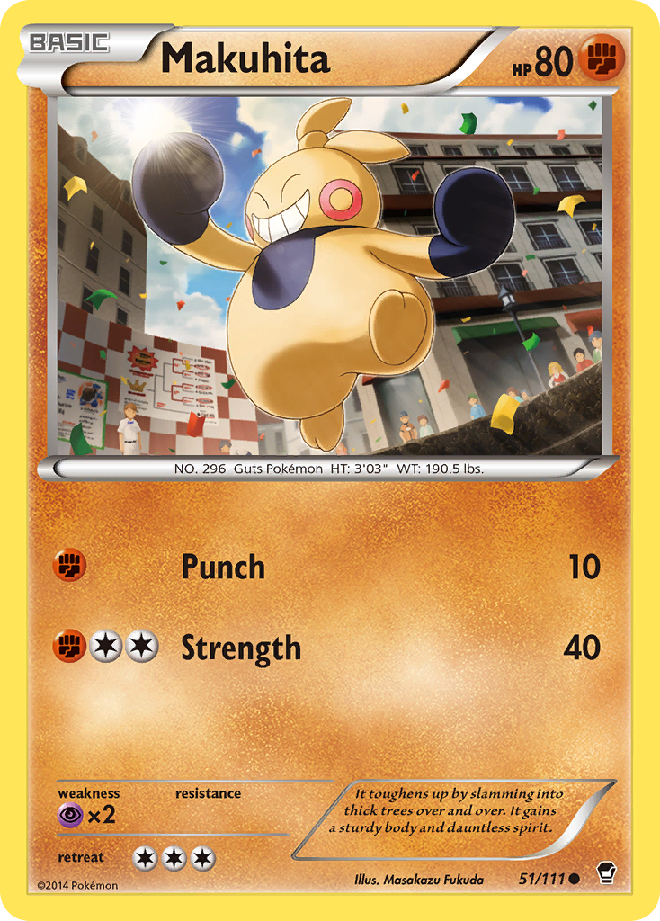 Makuhita (51/111) [XY: Furious Fists] | Good Games Adelaide SA