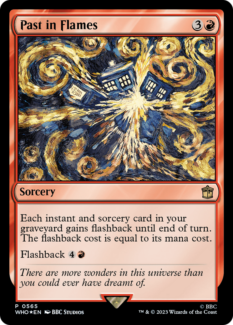 Past in Flames [Doctor Who Promos] | Good Games Adelaide SA
