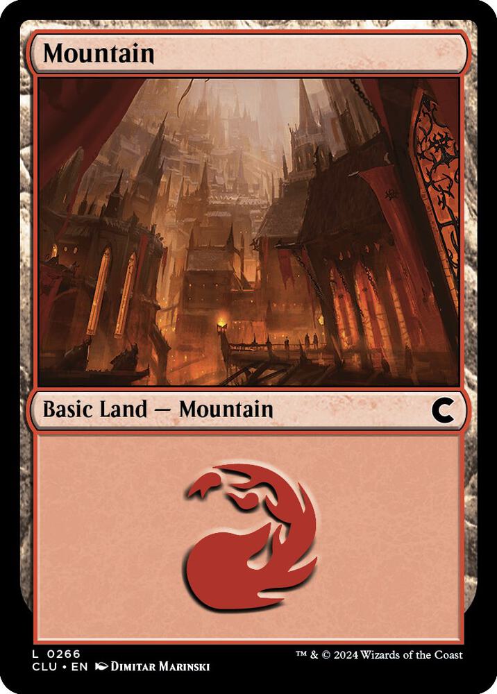 Mountain 266 (Ravnica: Clue Edition)  | Good Games Adelaide SA