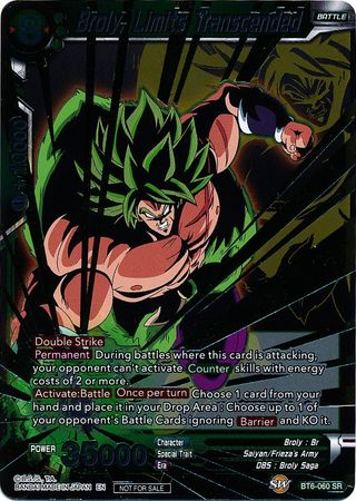 Broly, Limits Transcended (Event Pack 3 - 2019) (BT6-060_PR) [Promotion Cards] | Good Games Adelaide SA