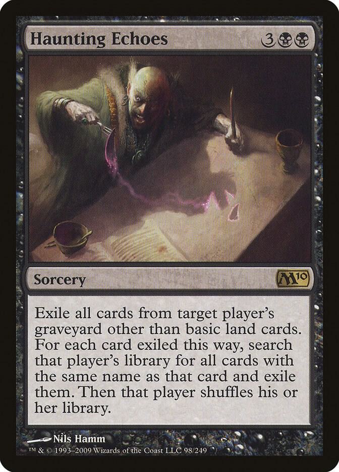 Haunting Echoes 98 (Magic 2010 (M10))  - Foil | Good Games Adelaide SA