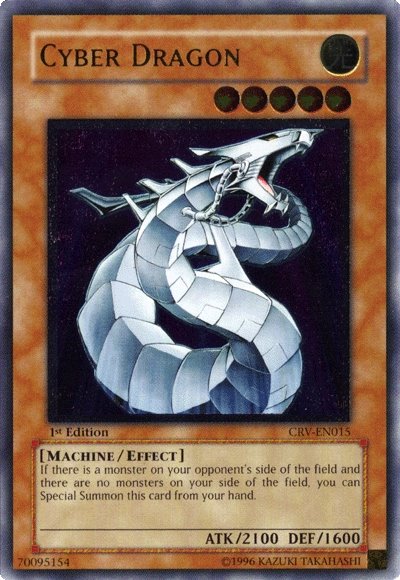 Cyber Dragon [CRV-EN015] Ultimate Rare | Good Games Adelaide SA