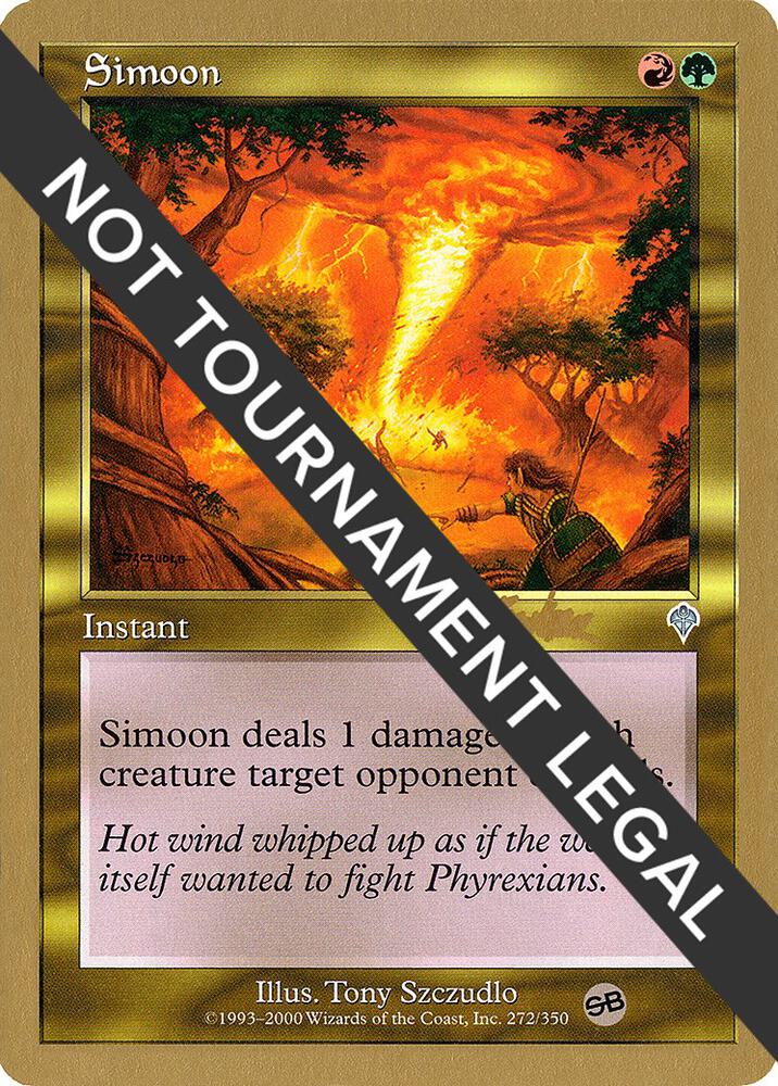 Simoon 2002 Brian Kibler INV SB bk272sb/153 (World Championship Decks)  | Good Games Adelaide SA