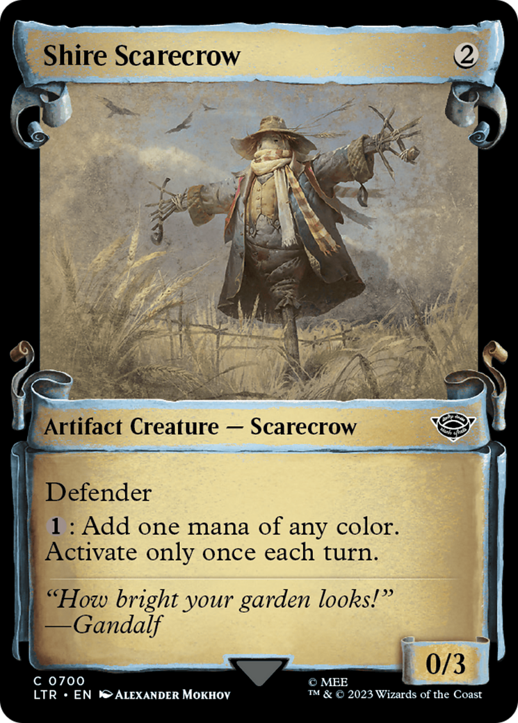 Shire Scarecrow [The Lord of the Rings: Tales of Middle-Earth Showcase Scrolls] | Good Games Adelaide SA