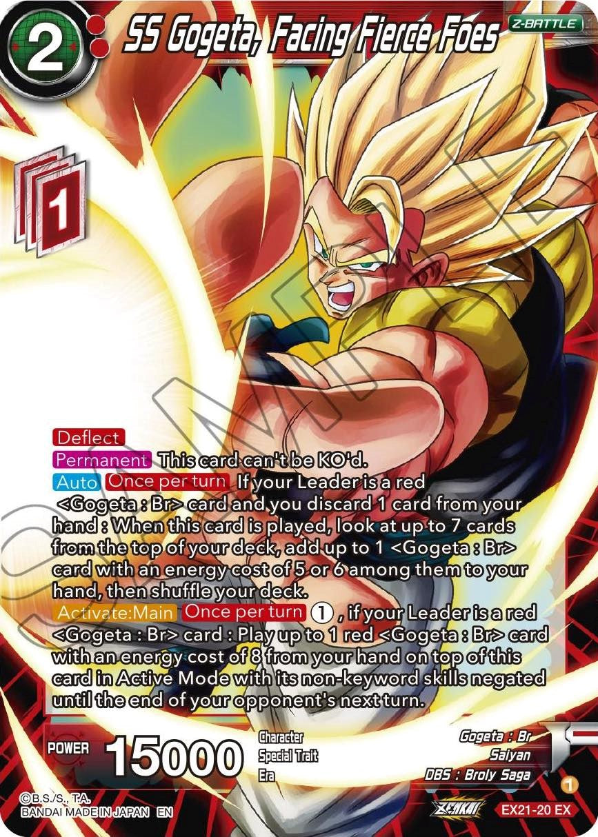 SS Gogeta, Facing Fierce Foes (EX21-20) [5th Anniversary Set] | Good Games Adelaide SA