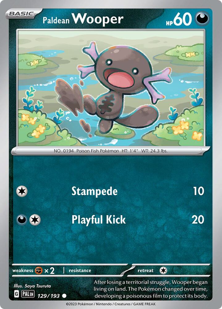 Paldean Wooper 129/193 (SV02: Paldea Evolved)  | Good Games Adelaide SA
