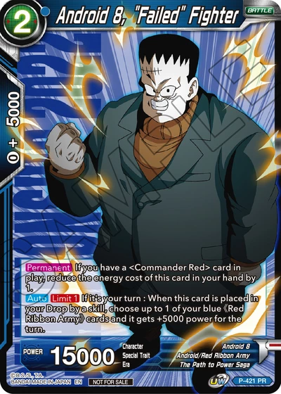 Android 8, "Failed" Fighter (Championship Pack 2022 Vol.2) (P-421) [Promotion Cards] | Good Games Adelaide SA