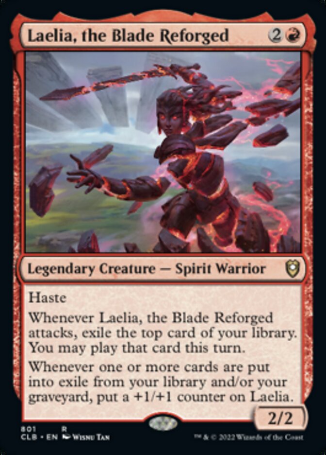 Laelia, the Blade Reforged [Commander Legends: Battle for Baldur's Gate] | Good Games Adelaide SA