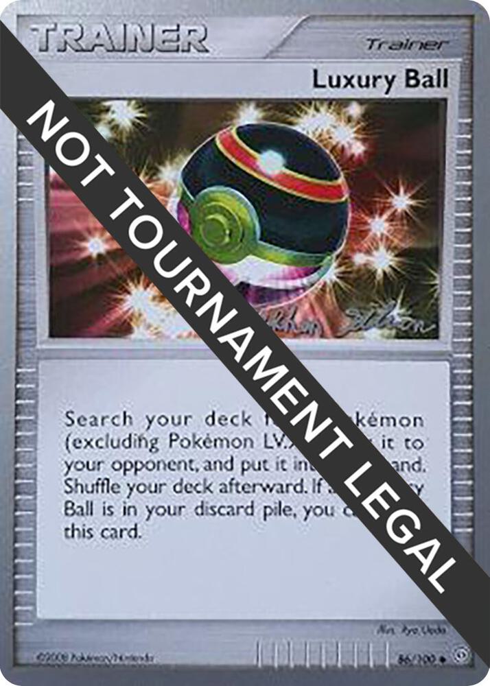Luxury Ball 2009 Stephen Silvestro 86/100 (World Championship Decks)  | Good Games Adelaide SA