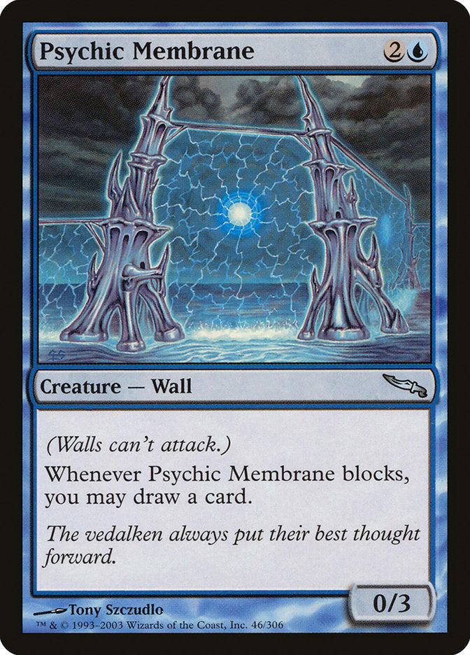Psychic Membrane 46 (Mirrodin)  - Foil | Good Games Adelaide SA