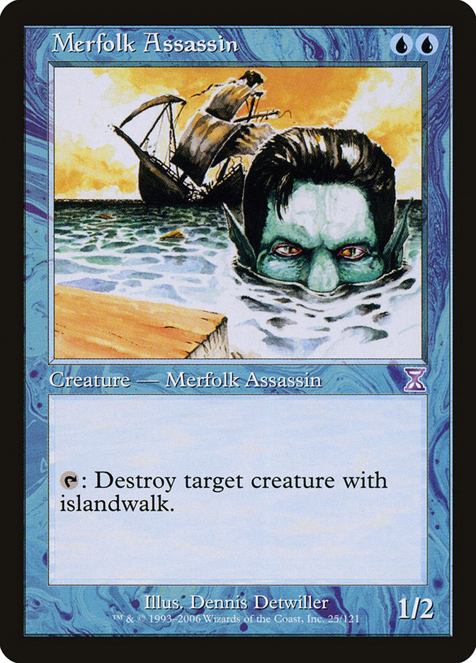 Merfolk Assassin 25 (Timeshifted)  | Good Games Adelaide SA