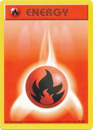 Fire Energy (98/102) [Base Set Shadowless Unlimited] | Good Games Adelaide SA