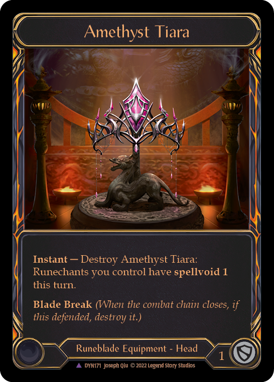 Amethyst Tiara (Marvel) [DYN171] (Dynasty)  Cold Foil | Good Games Adelaide SA