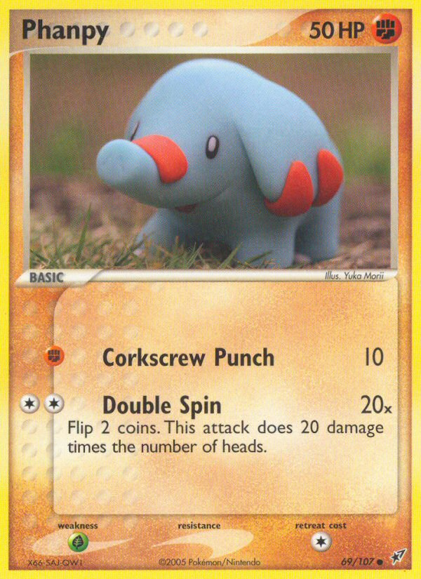 Phanpy (69/107) [EX: Deoxys] | Good Games Adelaide SA