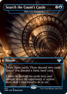 Search the Counts Castle Thirst for Discovery 333 (Innistrad: Crimson Vow)  - Foil | Good Games Adelaide SA