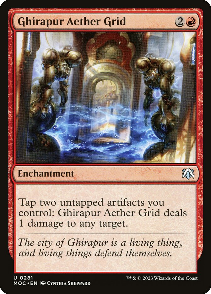 Ghirapur Aether Grid 281 (Commander: March of the Machine)  | Good Games Adelaide SA