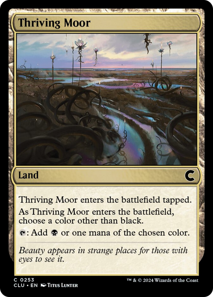 Thriving Moor [Ravnica: Clue Edition] | Good Games Adelaide SA