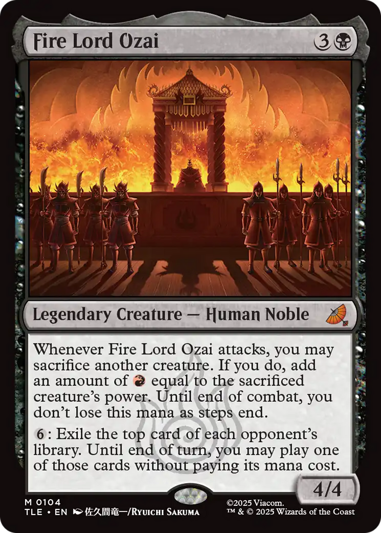 Fire Lord Ozai [Avatar: The Last Airbender: Eternal-Legal] | Good Games Adelaide SA