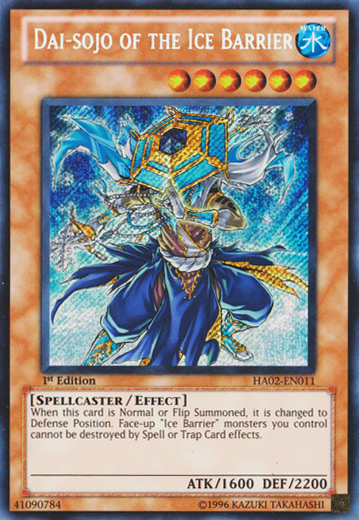 Dai-sojo of the Ice Barrier [HA02-EN011] Secret Rare | Good Games Adelaide SA