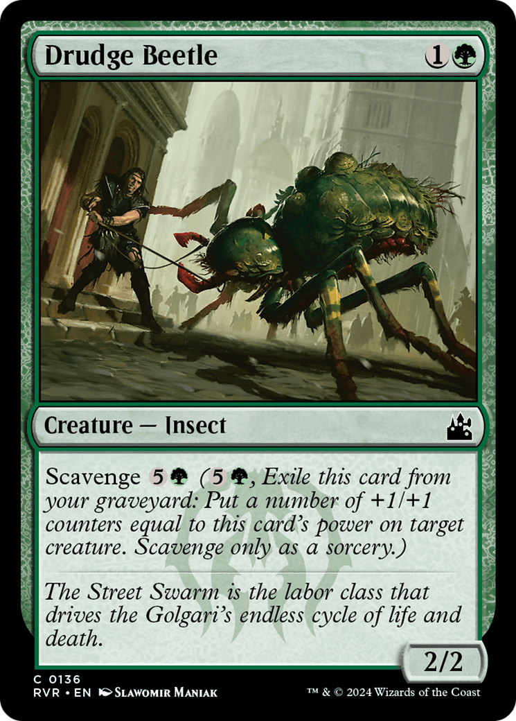 Drudge Beetle [Ravnica Remastered] | Good Games Adelaide SA
