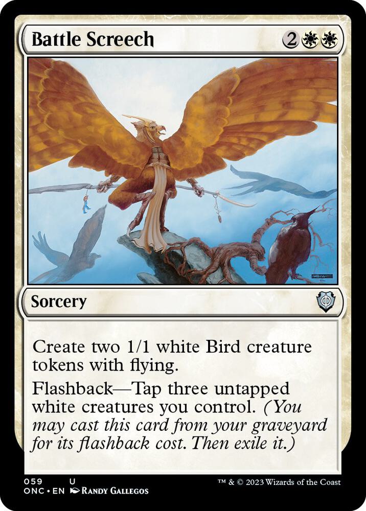 Battle Screech 59 (Commander: Phyrexia: All Will Be One)  | Good Games Adelaide SA