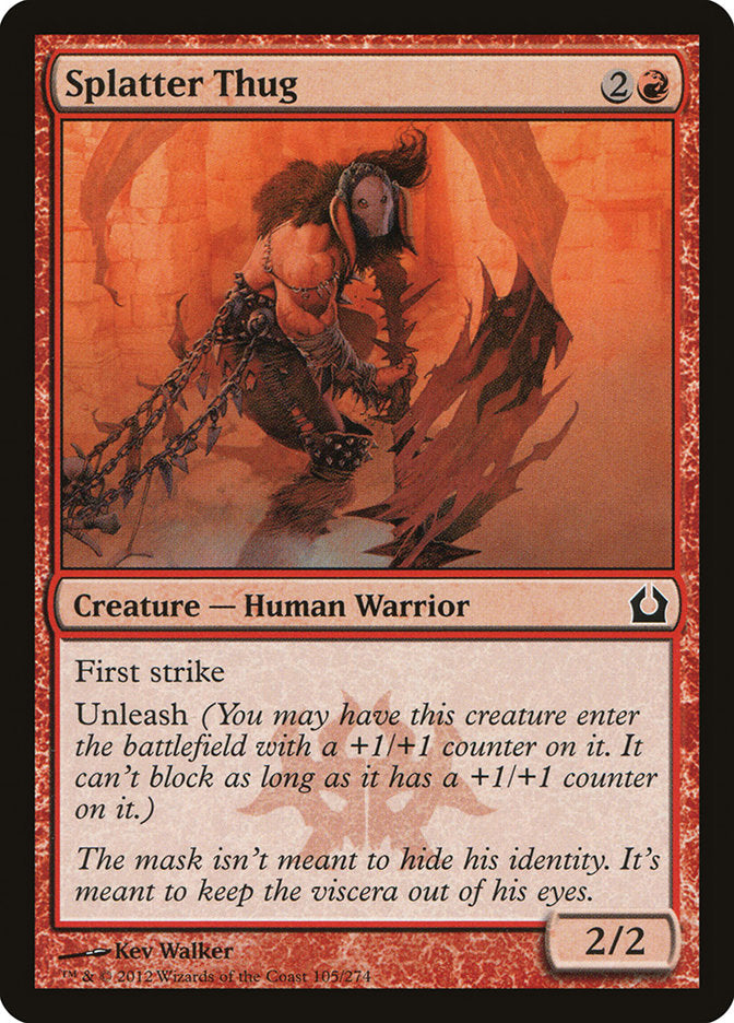 Splatter Thug [Return to Ravnica] | Good Games Adelaide SA