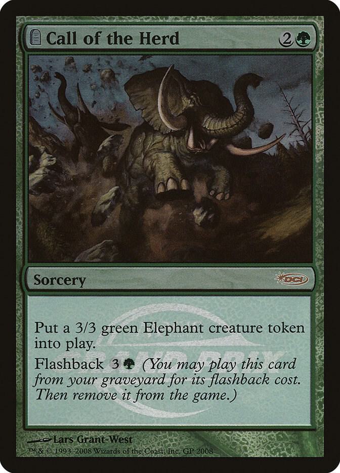 Call of the Herd  (Grand Prix Promos)  - Foil | Good Games Adelaide SA